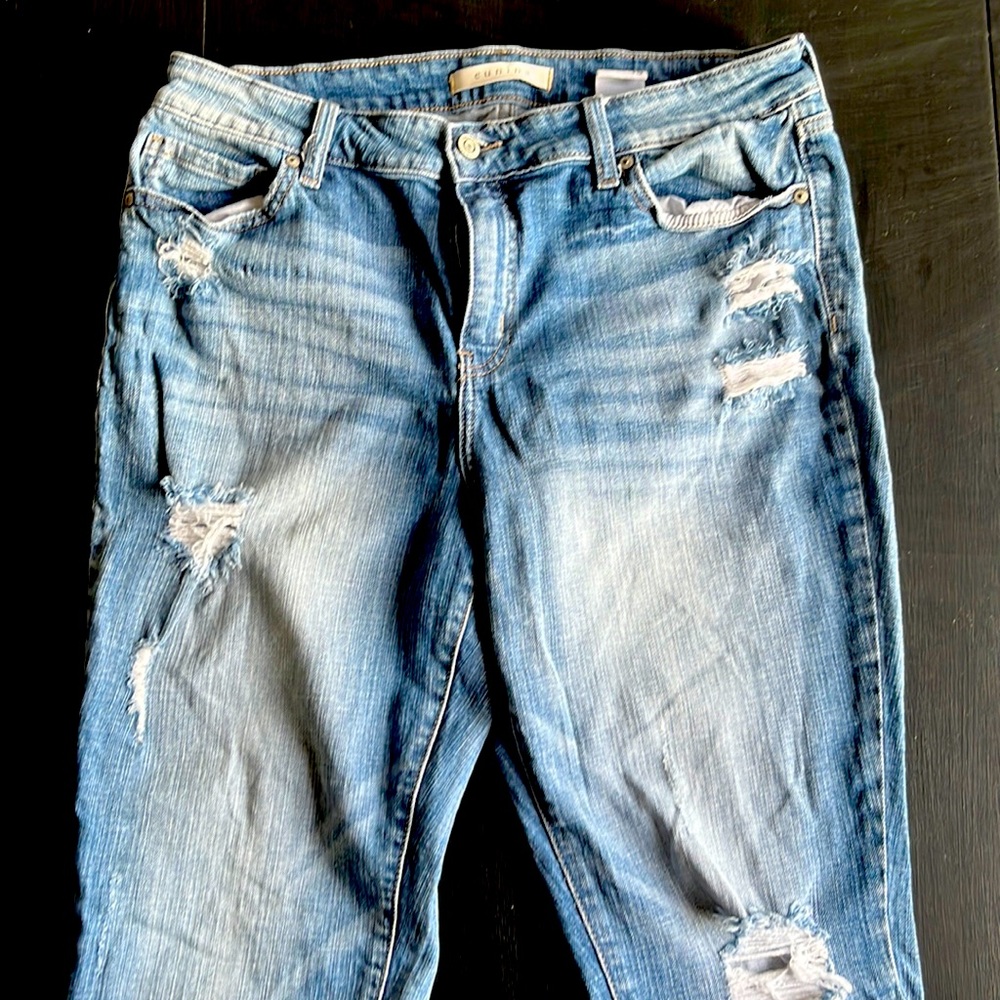 Eunina Distressed Jeans - Size 15